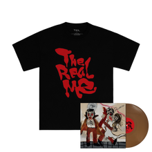 Load image into Gallery viewer, THE REAL ME TEE + SIGNED VINYL PACK 1