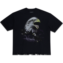 Load image into Gallery viewer, EAGLES DISTRESSED HEM TEE
