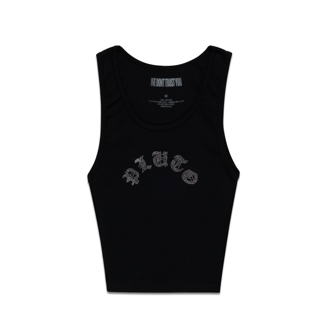 PLUTO RHINESTONE TANK