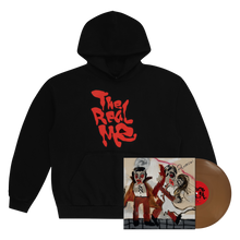 Load image into Gallery viewer, THE REAL ME HOODIE + SIGNED VINYL PACK
