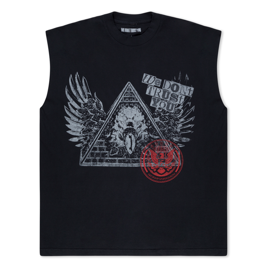 WDTY OMERTA SLEEVELESS TEE